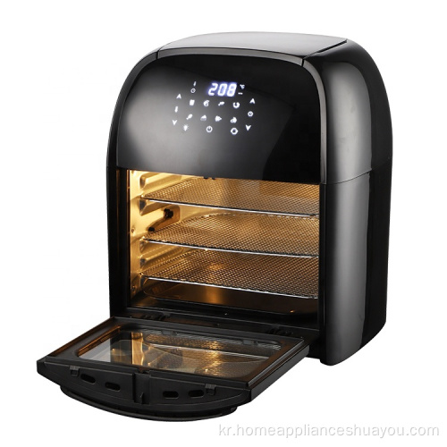 디지털 방식으로 전기 뜨거운 기름없는 기름 공기 프라이팬 토스터 오븐 없음